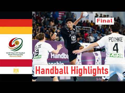 Germany vs Egypt | Final | Handball 2025 Handball World Championship Men's U17