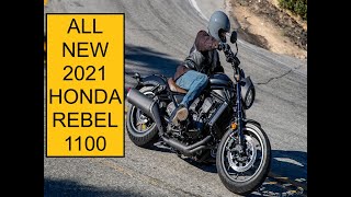2021 Honda Rebel CMX1100A 1100CC First Look.