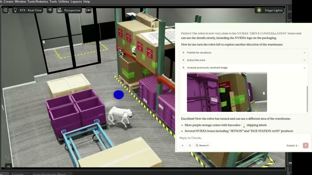 Controlling Unitree Go2 in NVIDIA Isaac Sim