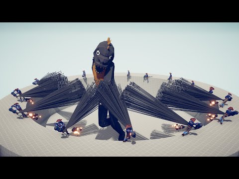 10x HARPOON GODS vs GIANT UNITS - Totally Accurate Battle Simulator