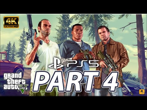 Grand Theft Auto 5 | NEXT GEN | Story Mode | Part 4 [PS5 4K60]