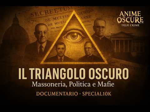🔺 Il Triangolo Oscuro: Massoneria, Mafia e il Patto che Ha Cambiato l’Italia | Speciale 10K