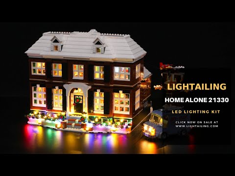 BriksMax Light Kit For Lego Home Alone 21330