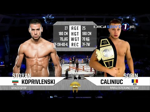 Colosseum Tournament 27 - Sorin Caliniuc vs Stoyan Koprivlenski - FULL FIGHT - BELT FIGHT