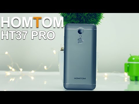 HOMTOM HT37 PRO Exterior display video