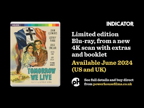 TOMORROW WE LIVE (George King, 1942) short excerpt from new Indicator 4K scan, now on Blu-ray