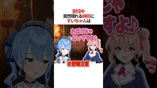 配信中、突然現れる姉街にすいちゃんは【ホロライブ切り抜き/ホロライブ/星街すいせい 】#shorts