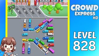 Crowd Express Level 828 Solution Walkthrough