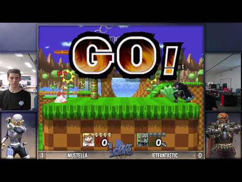 QUT Smash 8 Project M  - WSemis - Mustella (Sheik, Peach) vs Jetfantastic (Ganondorf)