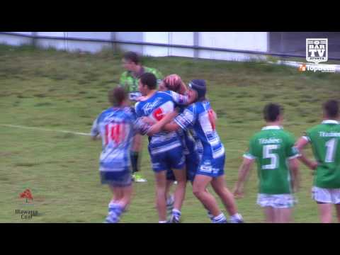 2016 ICRL Round 6 U18's Highlights - Thirroul Butchers v Gymea Gorillas