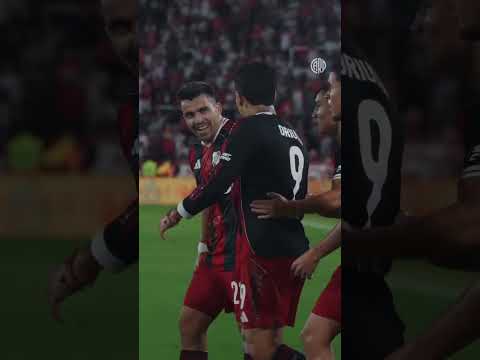 ⚽️ Centro de #Montiel y cabezazo goleador de #Driussi para el 1-0 de #River