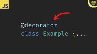 New JavaScript Decorators: A Game Changer for Your Code