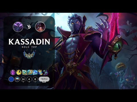 Kassadin Top vs Akali - EUW Challenger Patch 13.3