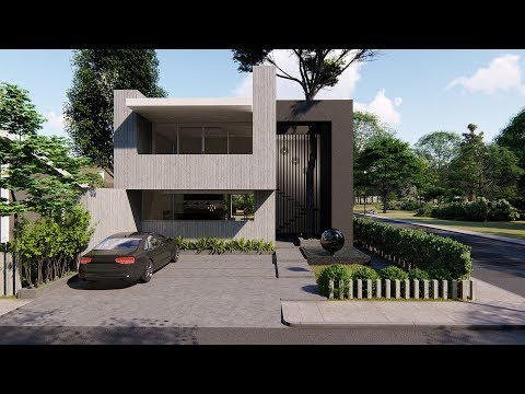 LUMION 8 Pro Render Modern House#4