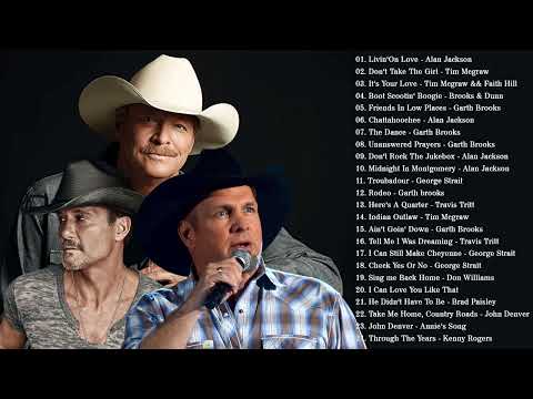 Alan Jackson, Tim Mcgraw, Garth Brooks 🤠 Country Music 🤠 Best Classic Country Songs