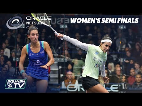 Squash: Oracle NetSuite Open 2019 - Women's Semi Finals