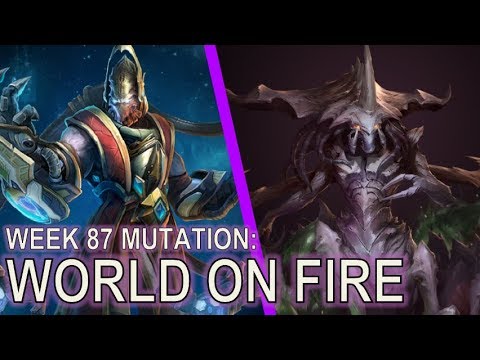 Starcraft 2 Co-Op Mutation #87: World on Fire [Stonewall Defense]