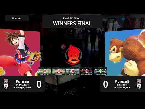 Kurama (Sora) vs Puresalt (Donkey Kong) - Final PK Fireup Winners Semi Finals