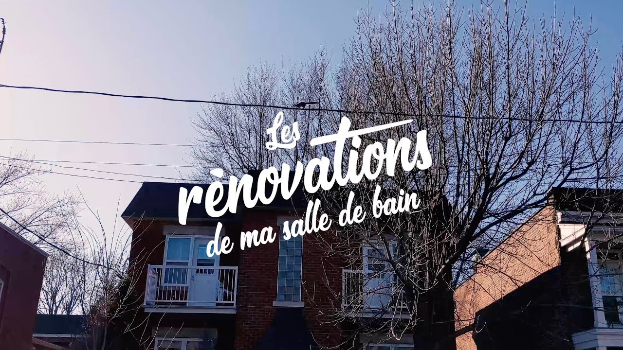 Camille Dg rénove sa salle de bain avec Armoires Cuisines Action et Plancher 2000