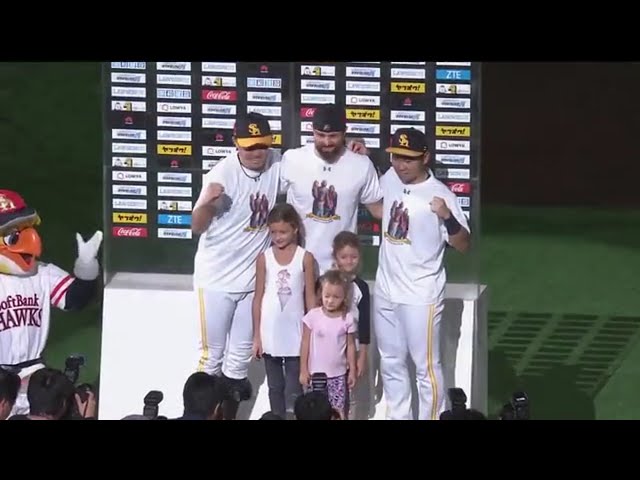 ホークス・内川選手・中村晃選手・サファテ投手ヒーローインタビュー 2017/10/21 ローチケ CS パ final H-E