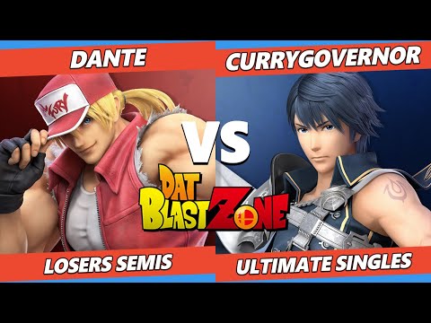DAT BlastZone 32 Losers Semis - Dante (Terry) Vs. CurryGovernor (Chrom) SSBU Ultimate Tournament