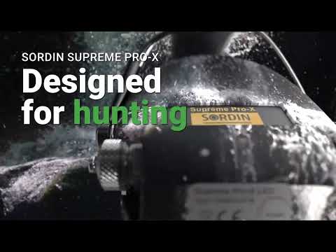 Sordin Supreme Pro-X - Designed for hunting