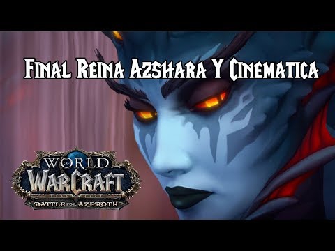 ¡EL FINAL DE LA REINA AZSHARA EN EL PALACIO ETERNO! + CINEMATICA | DK ESCARCHA