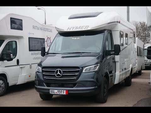 Автодом Hymer BMC T 680 на новом Mercedes-Benz Sprinter. Интерьер и дополнительное оборудование.