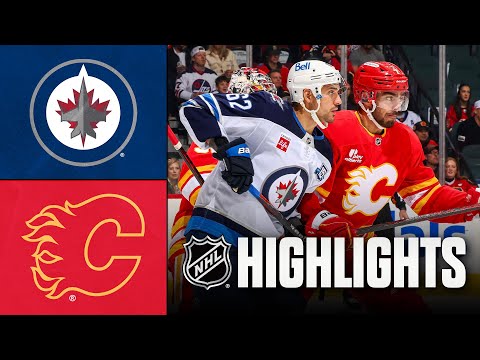 NHL Highlights | Jets vs. Flames | October 20, 2025