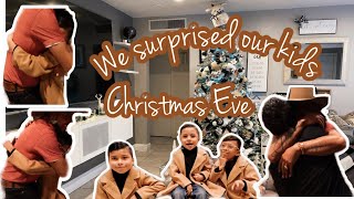 We surprised our kids| Christmas Eve 2022 | Laura Leal