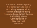 Alicia Keys Superwoman With Lyrics