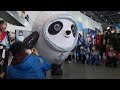 Beijing S Cute Olympic Mascot Is Extremely Popular China ITV News 12th February 2022