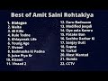 Amit Saini Rohtakiya All Songs Masup Jukebox Haryanvi Songs