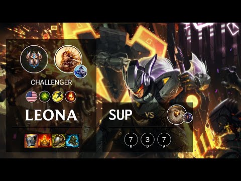 Leona Support vs Bard - NA Challenger Patch 10.14