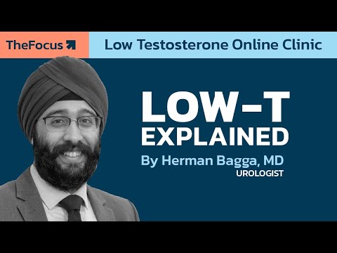 What is Low-T? Dr. Herman Bagga Explains Low Testosterone and how Low-T Can Effect Your Health