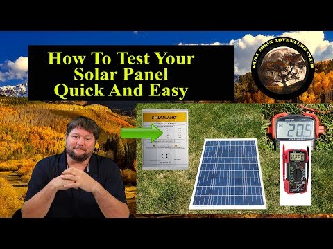 2nd YouTube video about how do i know if my solar panels are working