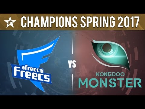 Afreeca Freecs vs Kongdoo Monster - League Of Legends LCK Spring Split 2017 Game 1