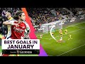Premier League's Best Goals in January! 🔥⚽ | Stunning Strikes & Epic Finishes