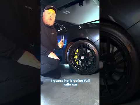 Wheel and Tire Fitment On A Subaru WRX STI! #shorts