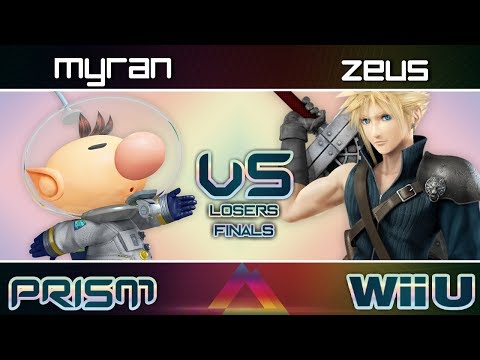 PRISM 143 - Myran (Olimar) vs. Zeus (Cloud) - Losers Finals - Smash Wii U