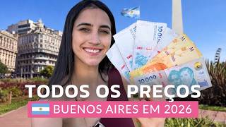 QUANTO CUSTA VIAJAR PARA BUENOS AIRES EM 2026: ARGENTINA ESTÁ CARA? COMO ECONOMIZAR?