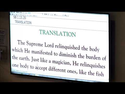 Arcita Prabhu - SB 1-15-35 - 6-1-19