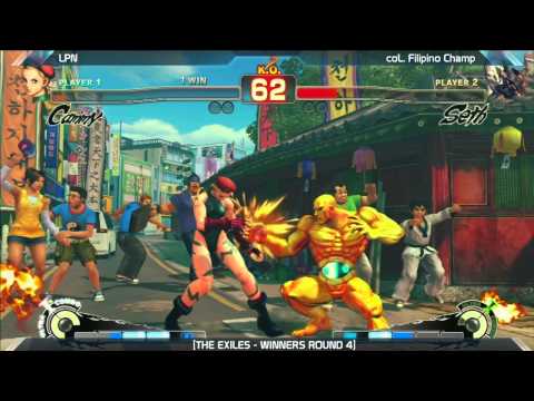 SSF4: LPN vs Filipino Champ - The Exiles