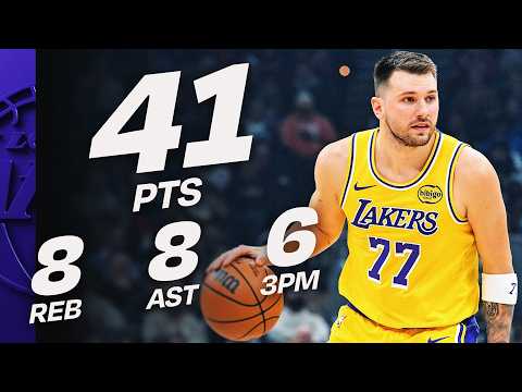 Luka Dončić Puts Up 41/8/8 in Phoenix | February 26, 2026