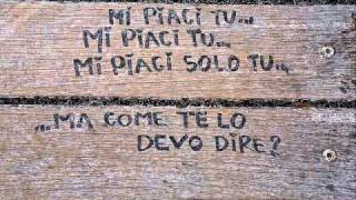 Mi piace come sei (letra/testo español/spagnolo)