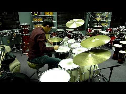 Jorge Perez-Albela Plays His Yamaha Drums - Part 8