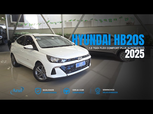 Vídeo HYUNDAI HB20S 1.0 TGDI FLEX COMFORT PLUS AUTOMÁTICO