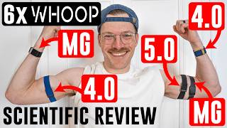 WHOOP MG vs 5.0 vs 4.0 - Scientific Heart Rate Review/Test