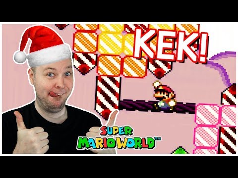Merry KEKmas! // A Christmas Themed Kaizo Hack [Super Mario World]