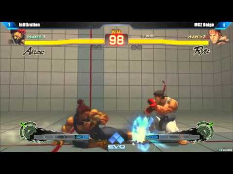 EVO 2013 SSF4 AE ( Daigo Vs Infiltration )